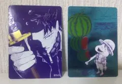ナツコミ メタキラカード ONE PIECE ルフィ ジョジョ カグラバチ