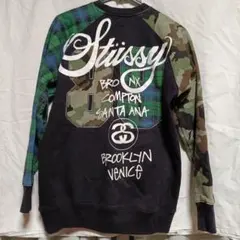 う*り様 Stussy サーマル　カットソー　迷彩　ワッフル　ロンT 短丈　Mサ う*り様 Stussy サーマル カットソー 迷彩 ワッフル ロンT 短丈 Mサ