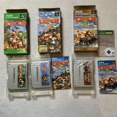 スーパーファミコン ドンキーコング 3本セット