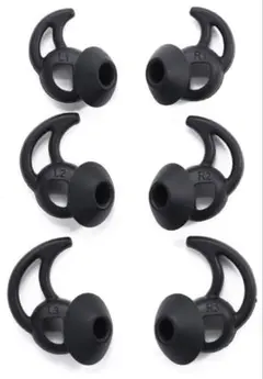イヤーチップLMSサイズセット 黒 bose earbudsのサムネイル