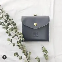 タイムセール　ILBISONTE イルビゾンテ　財布　がま口　アイアン