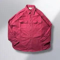 90~00'sLLBEANエルエルビーンUSA製シャモアクロスワインレッド