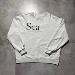 WIND AND SEA クルーネックスウェット 刺繍ロゴプリント Lサイズのサムネイル