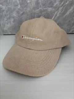 ♡【美品】Champion チャンピオン コーデュロイキャップ ベージュ♡