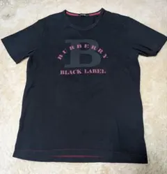美品◆BURBERRY BLACK LABEL Tシャツ ブラック サイズ3のサムネイル