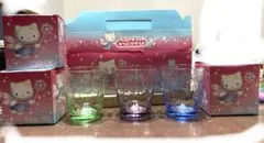 ハローキティ　キラピカ　グラス　3個セット