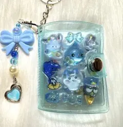 ミニアルバムシール帳 ボンボンドロップシール おすそ分け チャーム付き