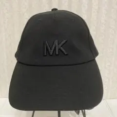 新品⭐️MICHAEL KORS キャップ　ブラック　MKロゴ刺繍