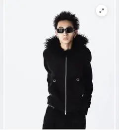 完売】Corrupt kid fur zip hoodie opium y2k - メルカリ