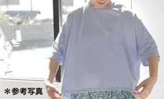NOUVELLES DU PARADIS トロワ天竺ワイドＴシャツのサムネイル