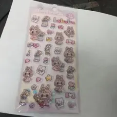 BONBON DROP シール ラブブ ピンク