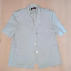 KORDIGAN ライトグレー ショートスリーブジャケット