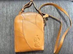 ☆ リトルミイ ナチュラルレザー ミニ ポシェット　中古品