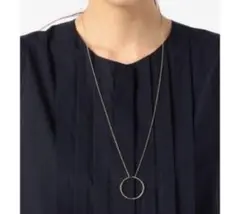 438新品♪23区♪サークル ネックレス￥6490ゴールド系のサムネイル