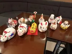會津張子人形干支12種