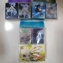 【未開封3点】リーリエ　ルザミーネ　グラジオ　デッキケース&シールドのサムネイル