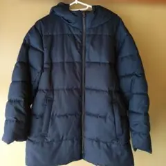 Samansa Mos2 ネイビー 中綿ジャケット