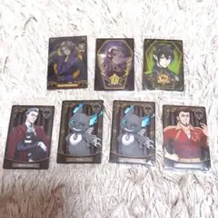 ツイステ　ウエハースカード　7枚　箔押しあり　まとめ売り