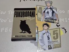 ハイキュー!!　ステッカー　木兎　赤葦