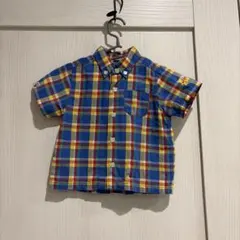 MIKIHOUSE ミキハウス　半袖チェックシャツ 80 トップス