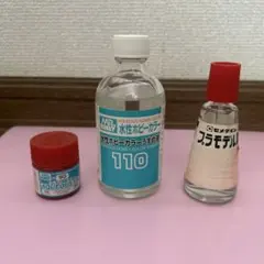 Mr.HOBBY 水性ホビーカラー うすめ液 プラモデル用接着剤 セットのサムネイル