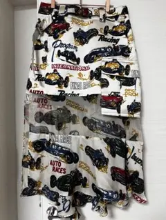サイズ1 sacai Car Race Tropical Print Skirtのサムネイル