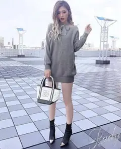 新品♡Rady ビジューおりぼん ニットワンピース 肩出し♡