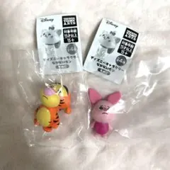 ディズニー ガチャ なかないモン そのに ピグレット ティガー 2個セット