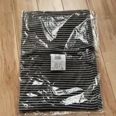 ブラック×グレー ストライプ ストール