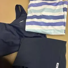 FILA セパレート水着 ネイビー ボーダー　試着のみ