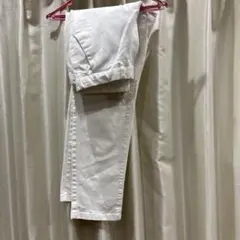 GU ホワイト チノパン Mサイズ