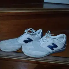 New Balance スニーカー ベージュ/ネイビー