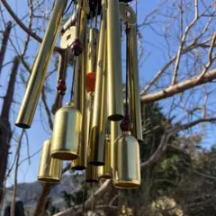 六柱六帝古銭風鈴【m1505 風水 皇帝 順治 康熈 雍正 乾隆 嘉慶 - メルカリ