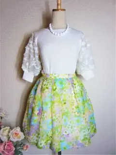 リランドチュール☆花柄ふんわりスカート