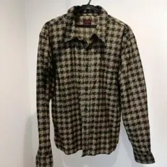 美品 フラットヘッド ￼ヘビーネルシャツ 40 黒×グレーチェック ウエアハウス 2025年最新】フラットヘッド ネルシャツ 40の人気アイテム