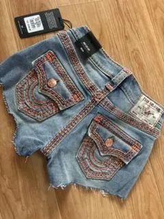 True Religion Joey Cut Off デニムショートパンツ