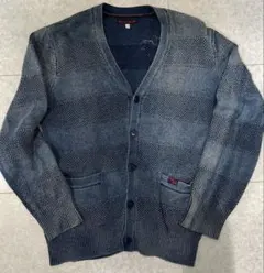 BLUE/BLUE カーディガン インディゴ　サイズ3