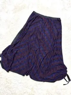 R-LONDONレア完売チェック柄ロングモモンガ美品