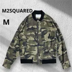 M2SQUARED 迷彩柄　シャツブルゾン　ライトアウター　M