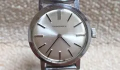 【稼働品】LONGINES 手巻き レディース腕時計　シルバーカラーのサムネイル