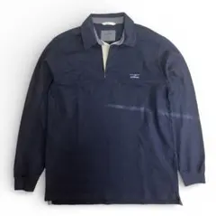 LL.Bean エルエルビーン ネイビー 長袖ポロシャツ M