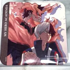 僕のヒーローアカデミア　ヒロアカ　アートコースター　エンデヴァー　轟焦凍