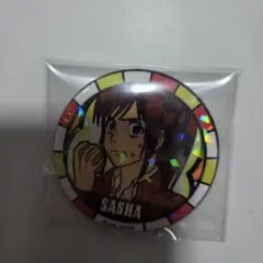 進撃の巨人 STAINED GLASS 缶バッジ　サシャ