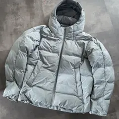 UNIQLO ユニクロ ダウンジャケット フード付き グレー XL