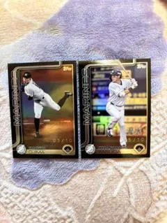【10枚限定】Topps NPB 小島和哉03/10 安田尚憲05/10 2枚