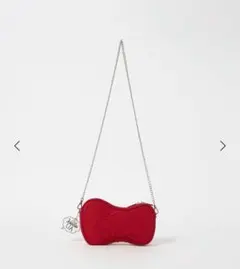 HELLO KITTY × UNITED ARROWSリボン ショルダーバッグ赤