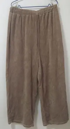 Vanilla studio ブラウン コーデュロイガウチョパンツ 4L