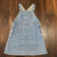 Burberry バーバリー　デニムオーバーオール スカート　120cm