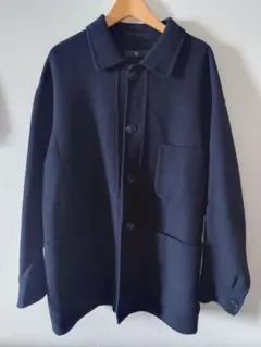 +J 21FW ウールブレンドオーバーサイズシャツジャケット ユニクロ