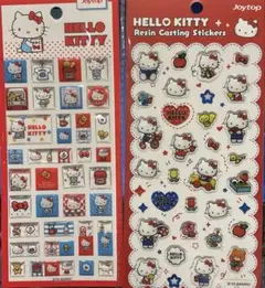 正規品　キティ　タイルシール　クリアドロップジェリーシール